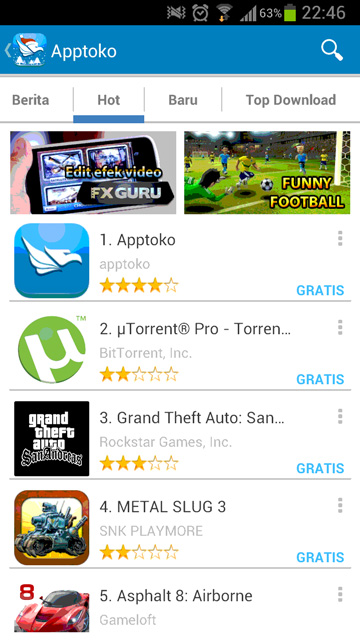 7 Tempat Download Aplikasi Selain Google Play Store - Portal Game Indonesia